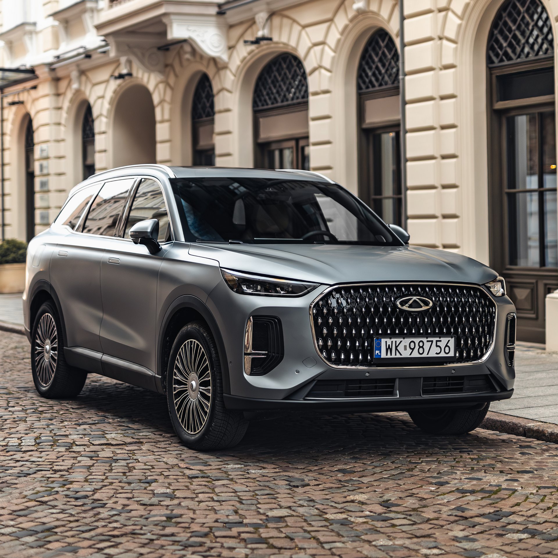 Nowy projekt grilla w stylu TIGGO