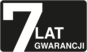 7 lat gwarancji